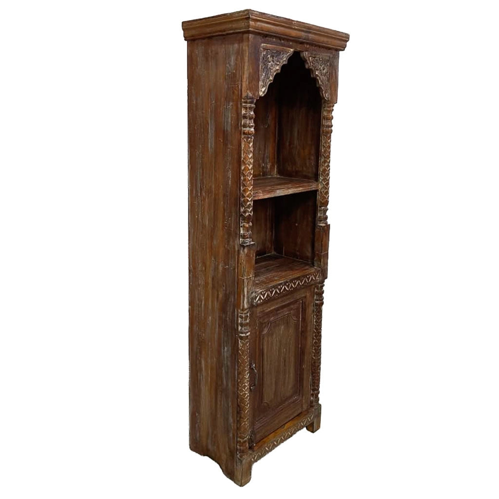 Libreria artigianale in legno 58x35x183h cm