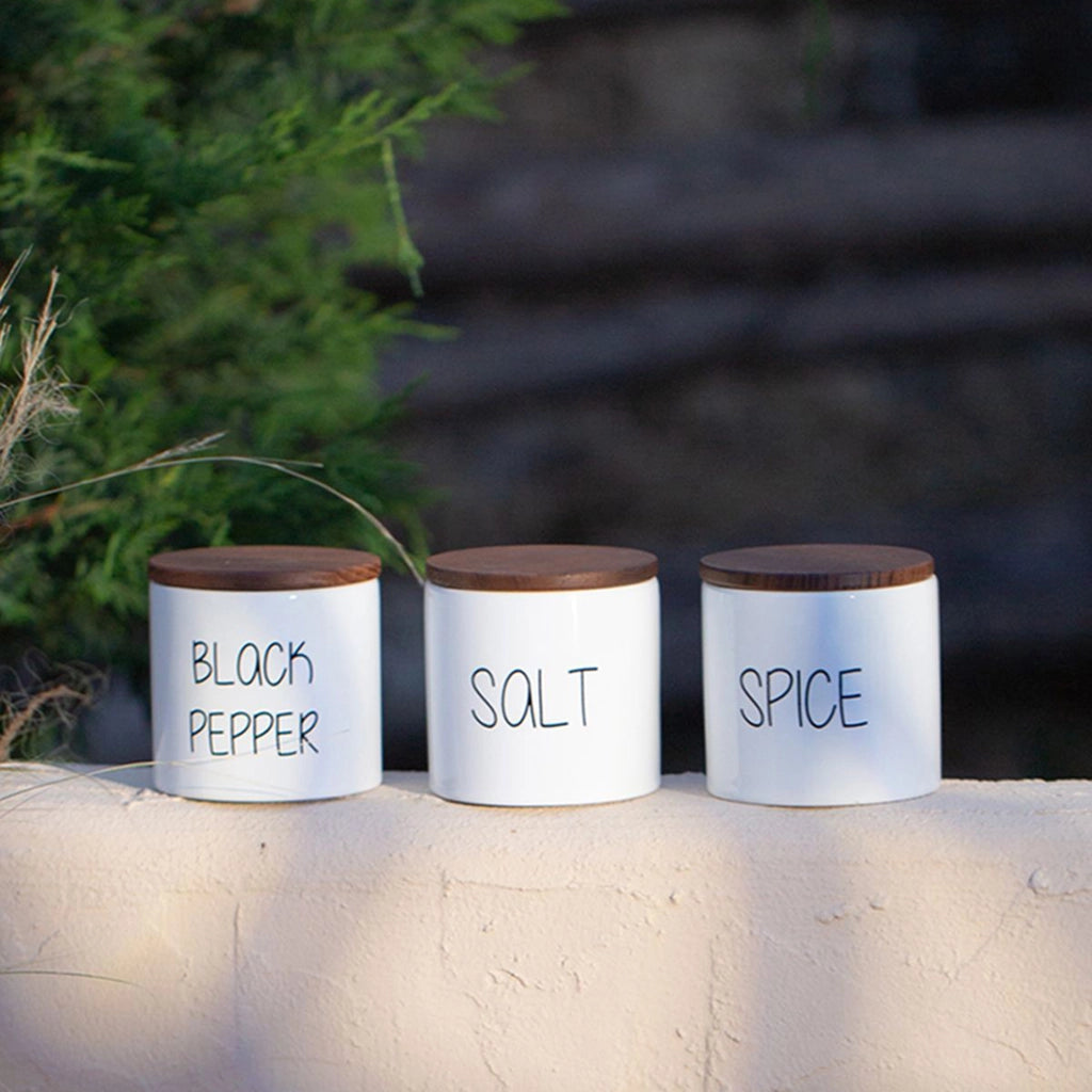 Nibara, set Contenitori set da 3, Bianco