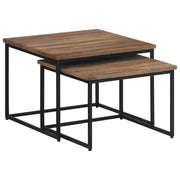 Tavolini a Incastro 2 pz in Legno Massello di Teakcod mxl 110312