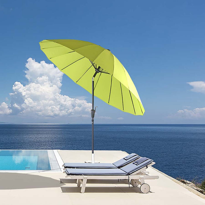 Ombrellone da Giardino Ø240xH236 cm Atlanta verde