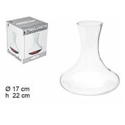 Trade Shop - Decanter Per Vino In Vetro Aeratore Sommelier Enoteca Ristorante 17x22cm 054093 -