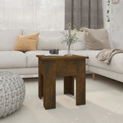 Tavolino da Salotto Rovere Fumo 40x40x42 cm in Truciolato 813071