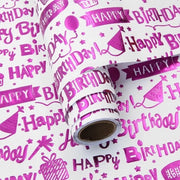 Cadeaupapier Luxe Paars per ogni occasione - 17x120 pollici