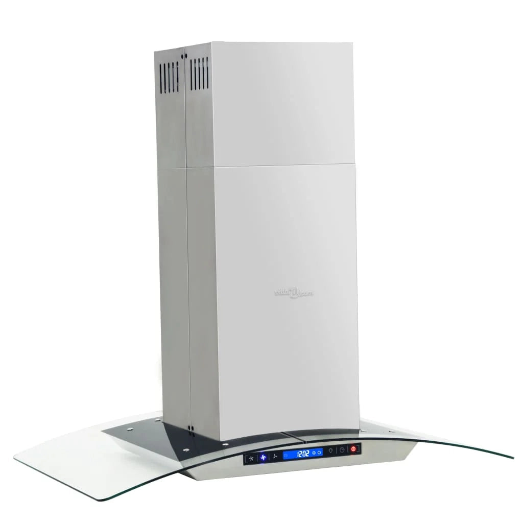 Cappa aspirante a isola con touchscreen LCD e sensore 90 cm 756 m³/h LED 02_0005853