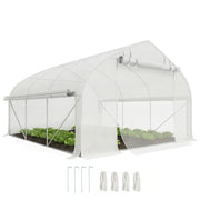 Serra da giardino tunnel ¨C Minimal ¨C 350x300x200 cm bianco