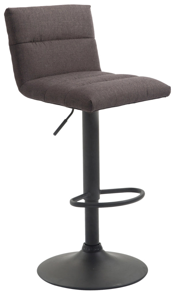 Sgabello da bar tessuto Limerick nero 3