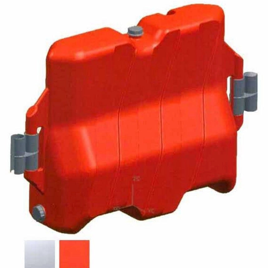 Enne Plastica Barriera Protettiva Plastica Bianca 113X40 H 75