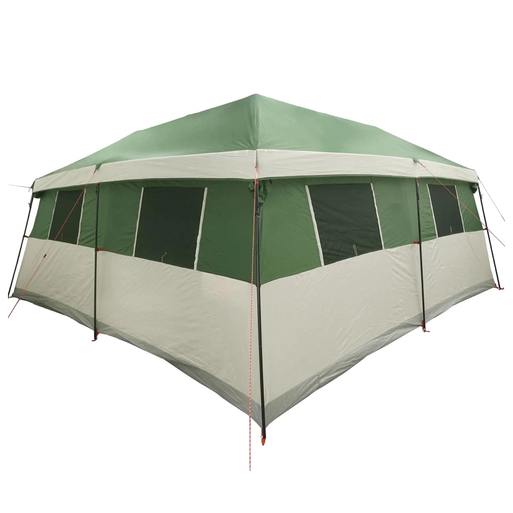 Tenda Familiare con Copertura Impermeabile 14 persona Verde 42042222