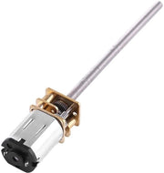 Motore a riduzione DC 6V - Asse di trasmissione M3 x 55 mm - Puleggie interamente in metallo - Alta coppia - 30 giri/min - Cassa di riduzione a 8 velocità - Motore a puleggia