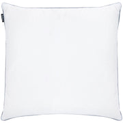 Cuscino basso a triplo scomparto Rivestimento in cotone premium Imbottitura in piuma d'oca Imbottitura in piuma Bianco 80 x 80 cm Teide