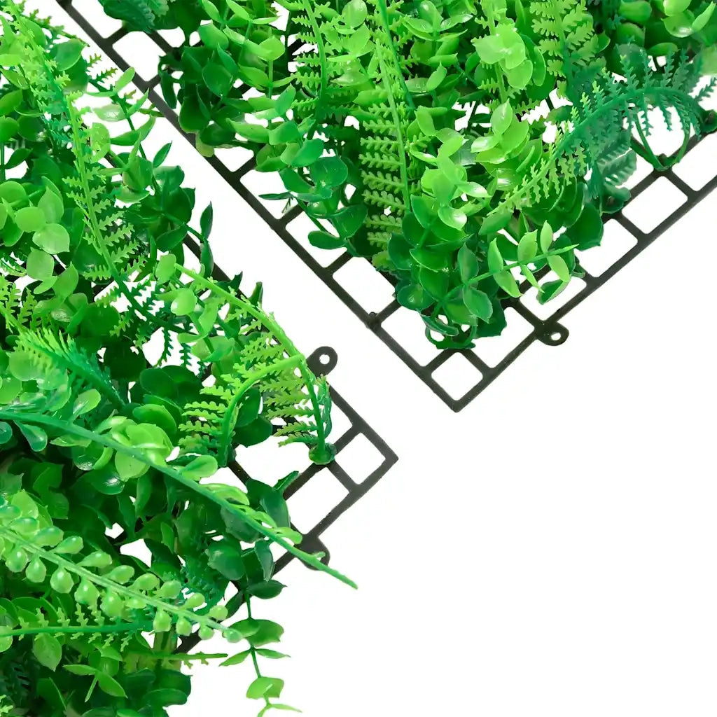 Â  Recinzione Foglie Felce ArtificialiÂ 6 pz Verde 40x60 cm