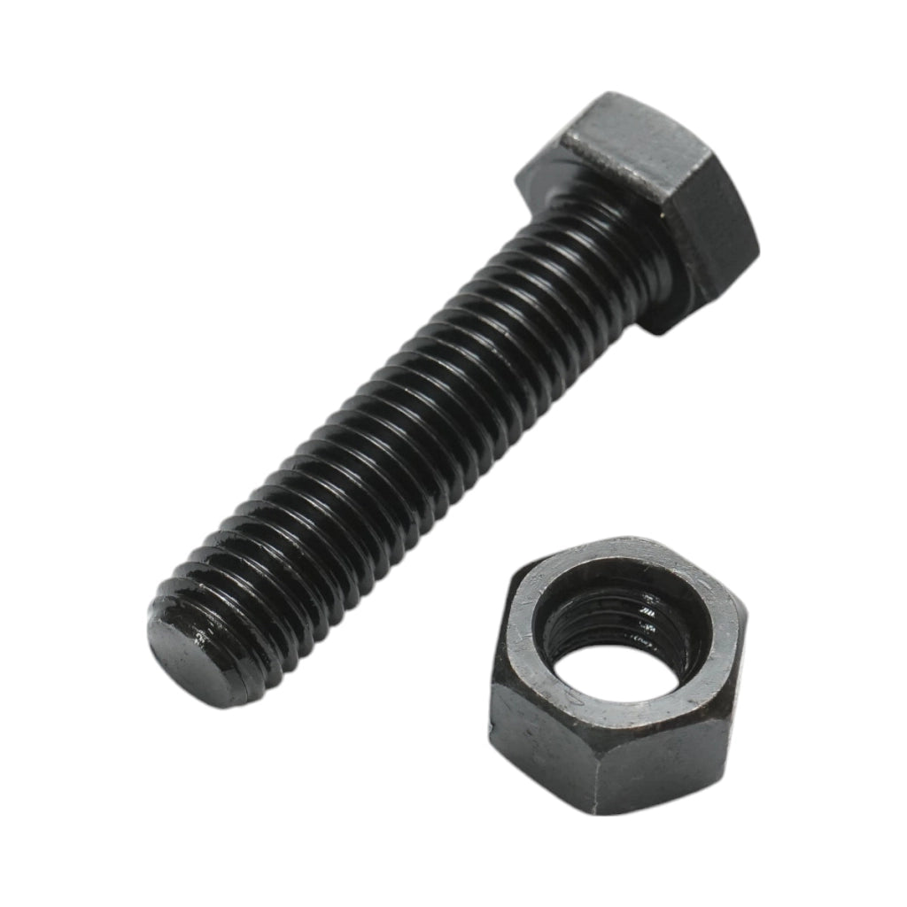 Bullone con dado M12x50mm dente benna laterale Komatsu, Caterpillar, JCB DISHG63