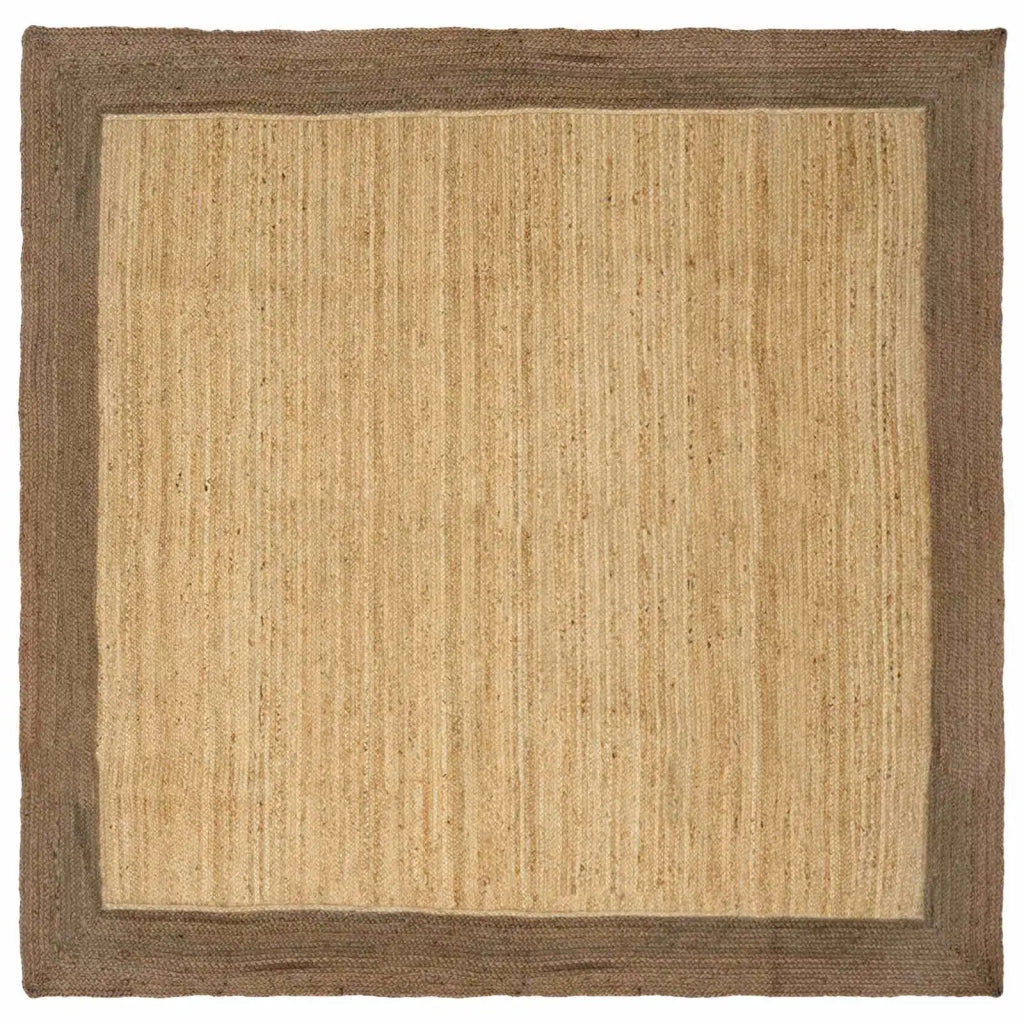 Tappeti per area Naturale e Grigio 240 x 240 cm Juta 42010676