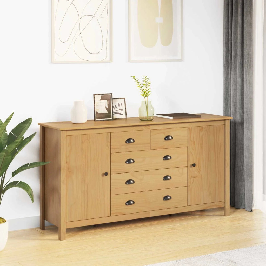 Credenza con cassetto HILL Marrone miele 154 x 40 x 80 cm 42025035