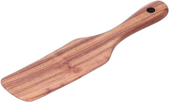 Spazzola in legno resistente allo scrosto - Termoresistente - Spazzola per cucina in legno di teak - Accessori da cucina - Peso ridotto 58g