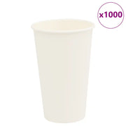 Bicchieri da CaffÃ¨ in Carta 1000 pz 16oz 400ml Bianco
