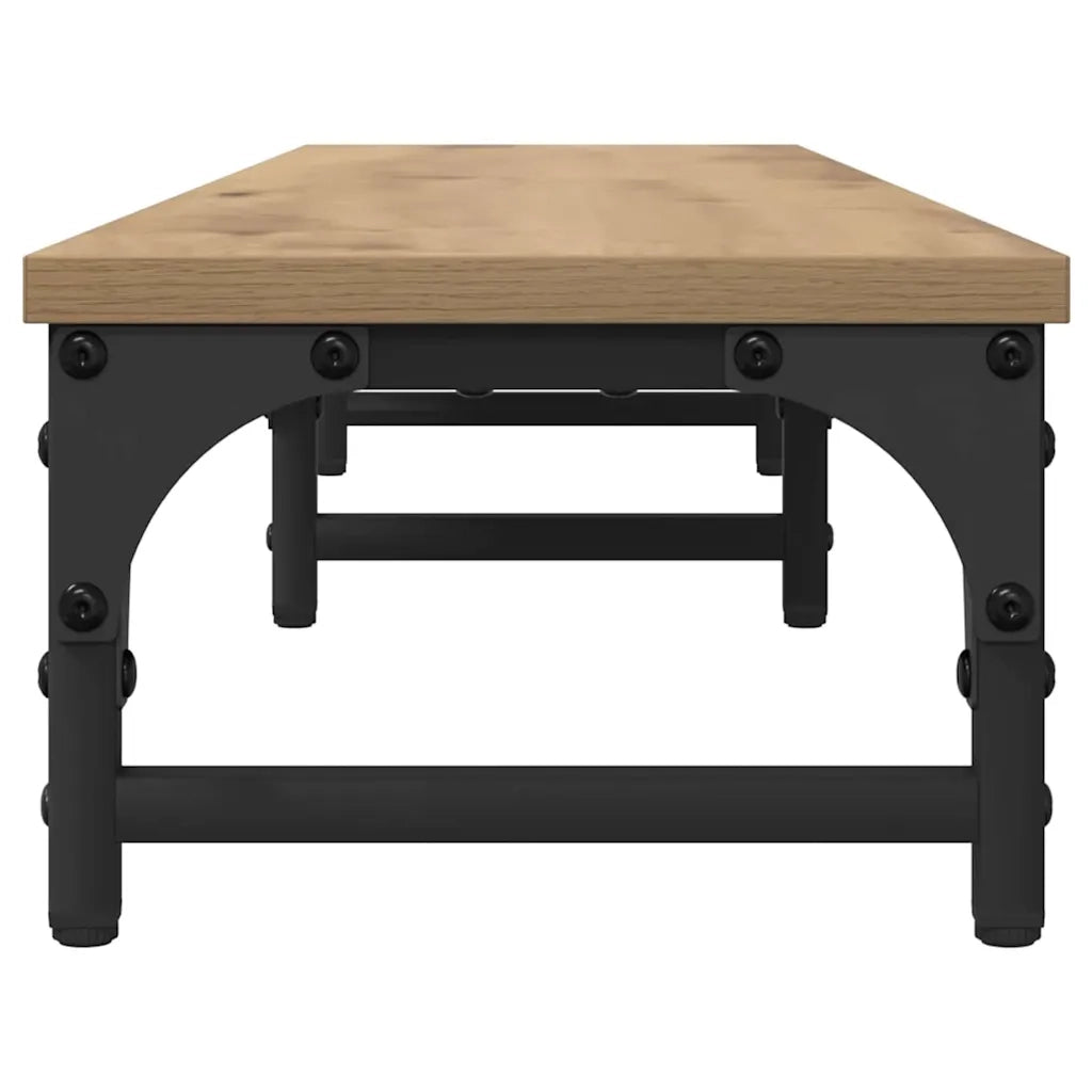 Supporto per Monitor Rovere Artigianale 105 x 23 x 15,5 cm 882188