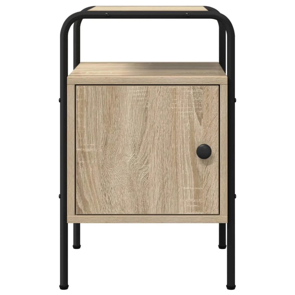 Armadio da Notte 2 pz Rovere Sonoma Legno ingegnerizzato 8007590
