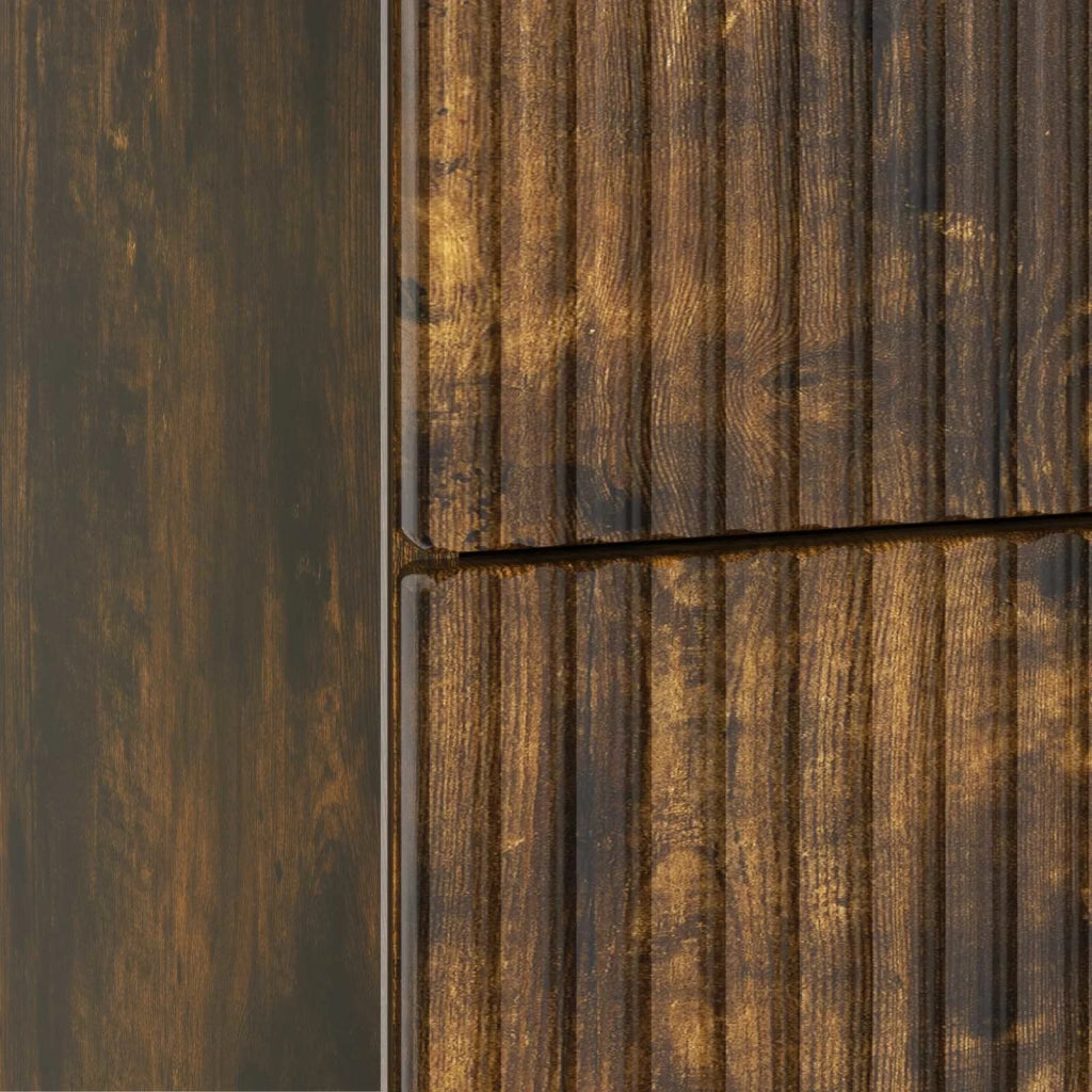 Armadio da Notte Rovere Fumo 43 x 41 x 66,5 cm 894560