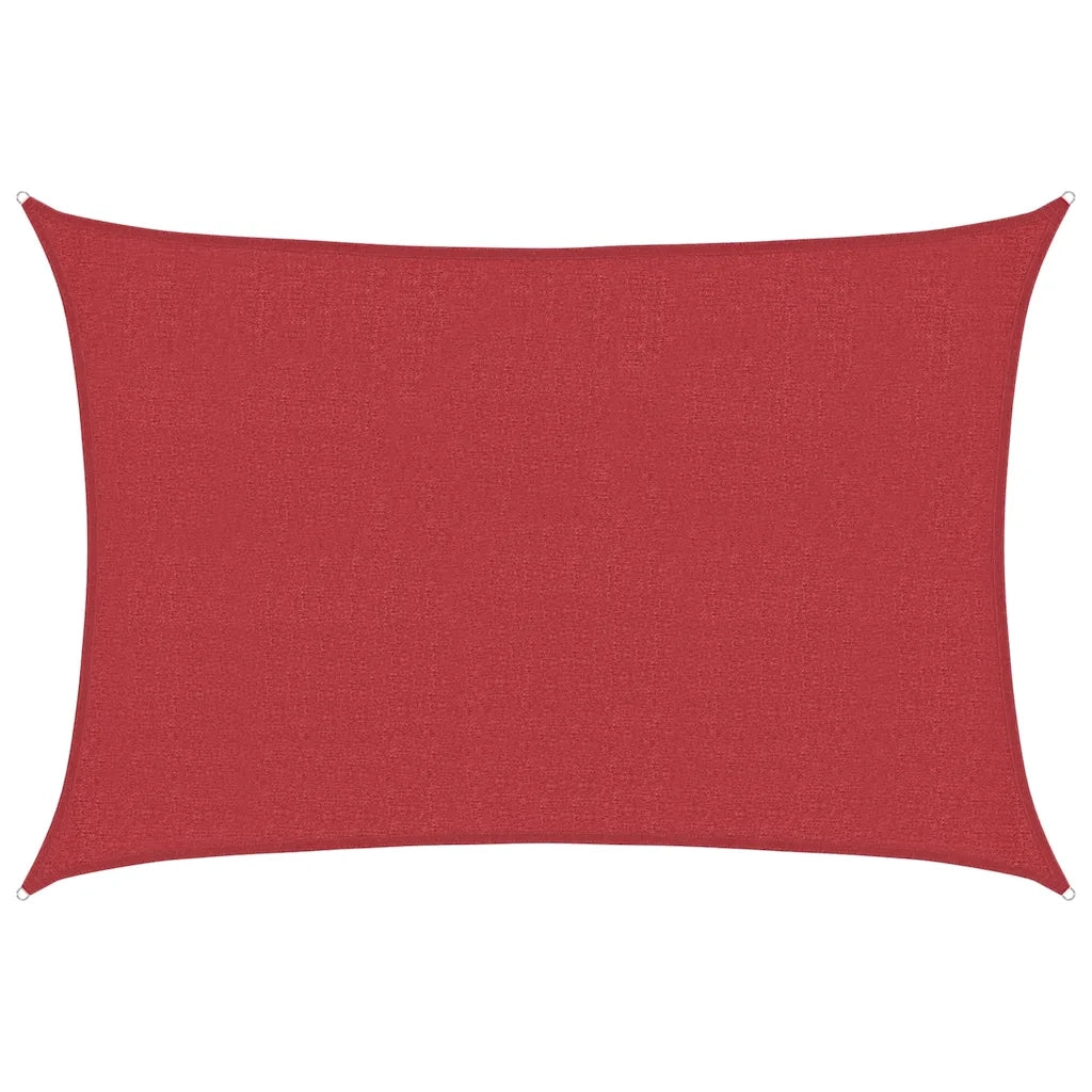 Vela Parasole 160 g/mÂ² Rossa 4x5 m in HDPE