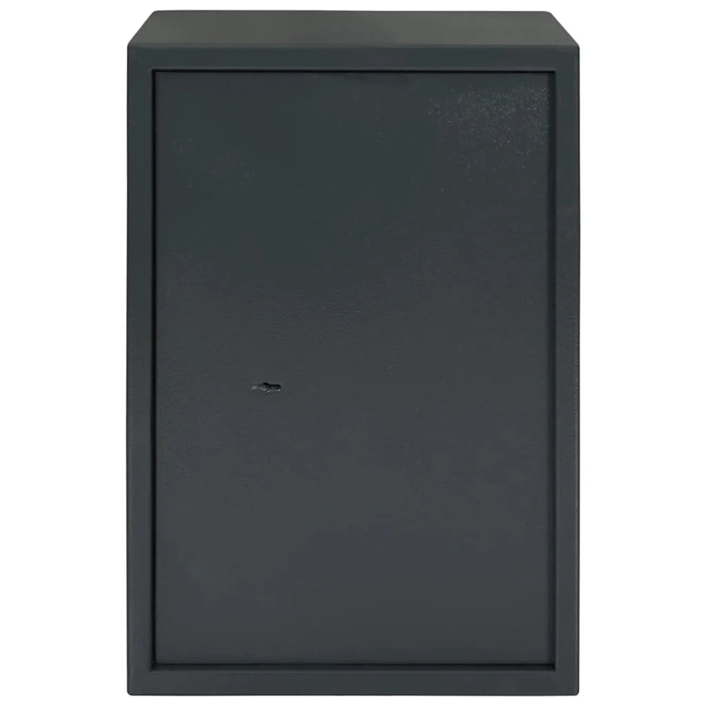 Cassaforte con blocco Grigio scuro 35 x 31 x 50 cm Acciaio CFW2833896