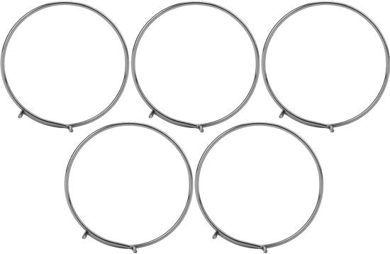 Componenti per bicicletta - Hub Pal - 5 pezzi - Acciaio inossidabile - Duraturo - Resistente allo sforzo - Diametro esterno 26 mm - Adatto per forcella F0/F1/F3/F5/XL/KT - Boccole per nave