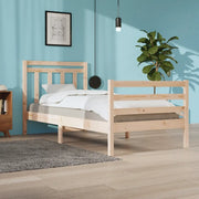 Giroletto-Struttura Letto in Legno Massello 90x200 cm 564387
