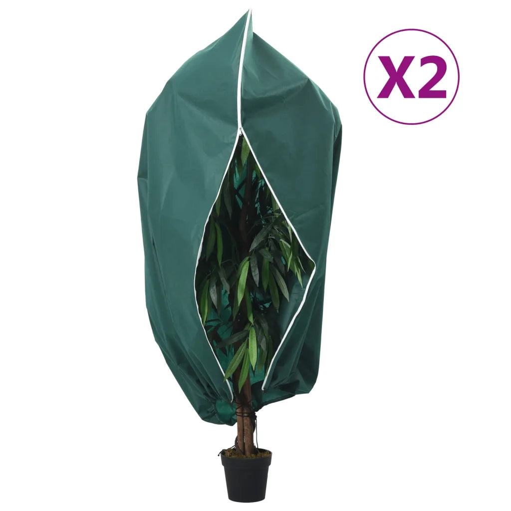 Coperture con Cerniera per Piante 2pz 70 g/mÂ² 3,93x3 mcod mxl 83782