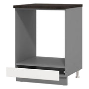 Mobile da Cucina Moiolaaa, Dispensa da Cucina un Cassetto, 55x60x82h cm Bianco