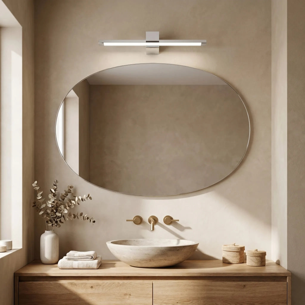 Applique Da Bagno Led Swe041-1w 60cm Chrome
