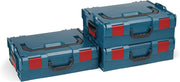 L BOXX 136 Set da 3 pezzi | Dimensione 2 professionale blu | Cassetta degli attrezzi in plastica | Cassetta degli attrezzi professionale vuota