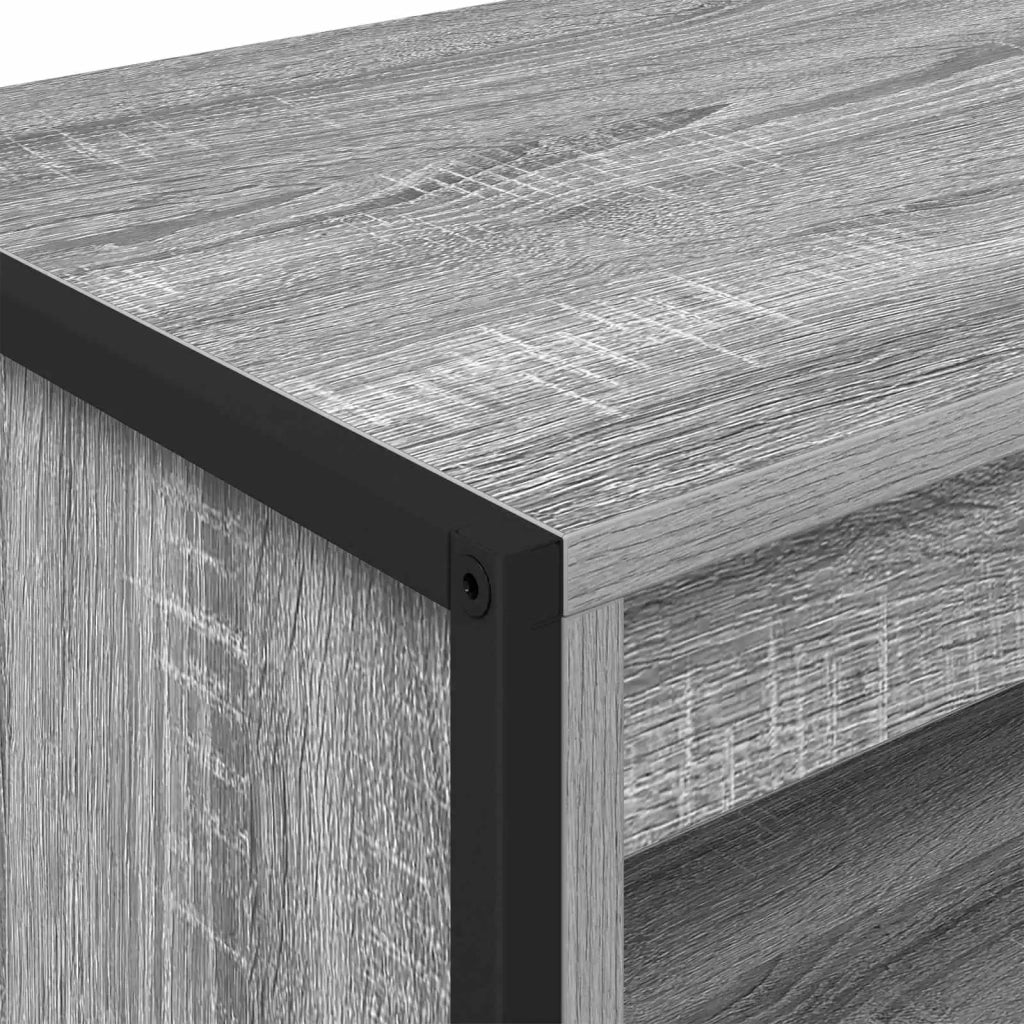 Credenza | Armadi alti Grigio Sonoma 60 x 36 x 200 cm Legno multistrato