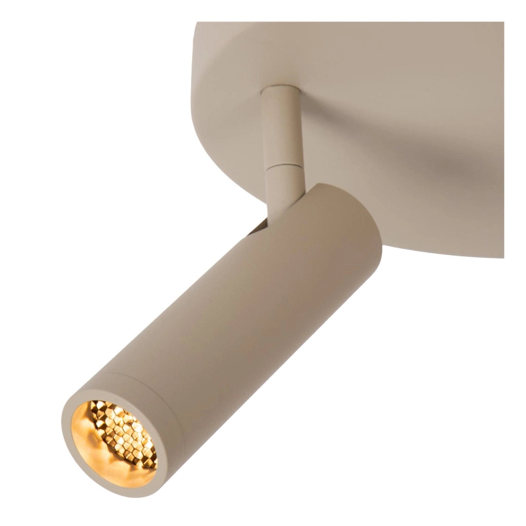 Faretto soffitto GRADO 3xMR11 taupe alluminio Lucide