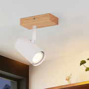 ZMH Faretto LED a soffitto Faretto a soffitto GU10 Lampada LED a soffitto orientabile a 330° Moderna