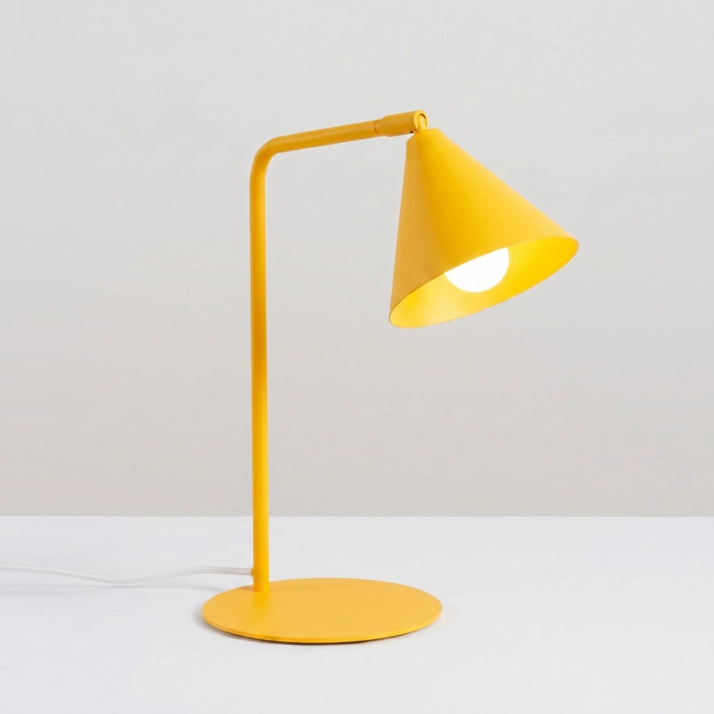 Lampada da scrivania NOX giallo
