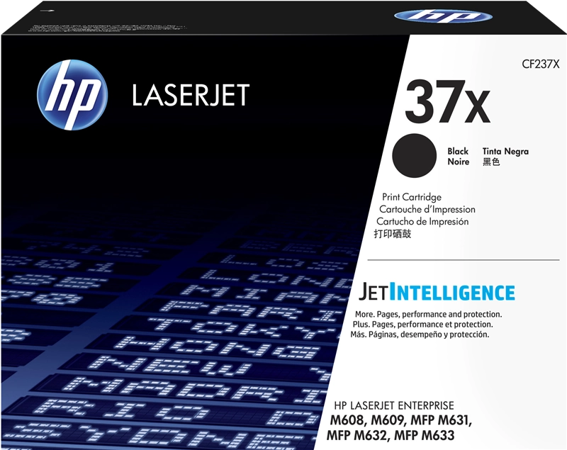 HP Cartuccia toner nero originale ad alta capacità LaserJet 37X