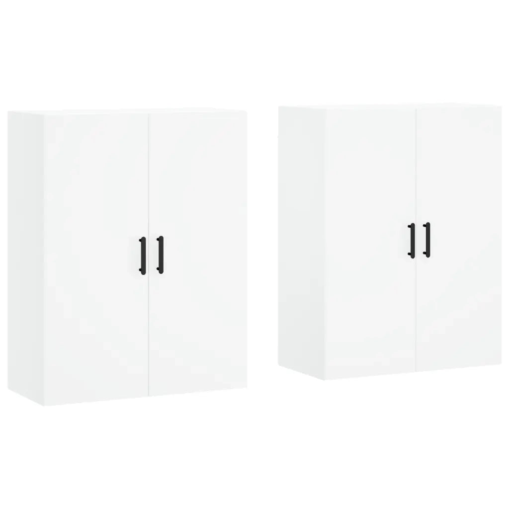 Mobili a Parete 2 pz Bianchi 69,5x34x90 cm 3195627