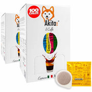 Caffe' Akitaink Cialda Miscela Arabica 100 Cialde Ese