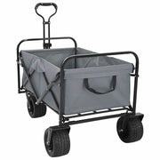 Carrello Pieghevole Grigio 89 x 63 x 96 cm 42020658