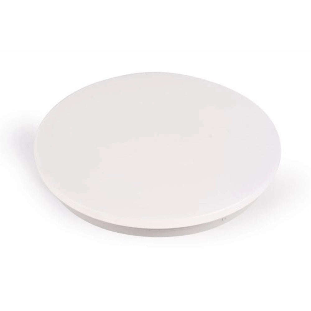 Plafoniera led bianca circolare a soffitto 18 watt luce naturale 4500k