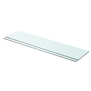 Mensole in Vetro Trasparente 2 pz 90x20 cm cod mxl 33155
