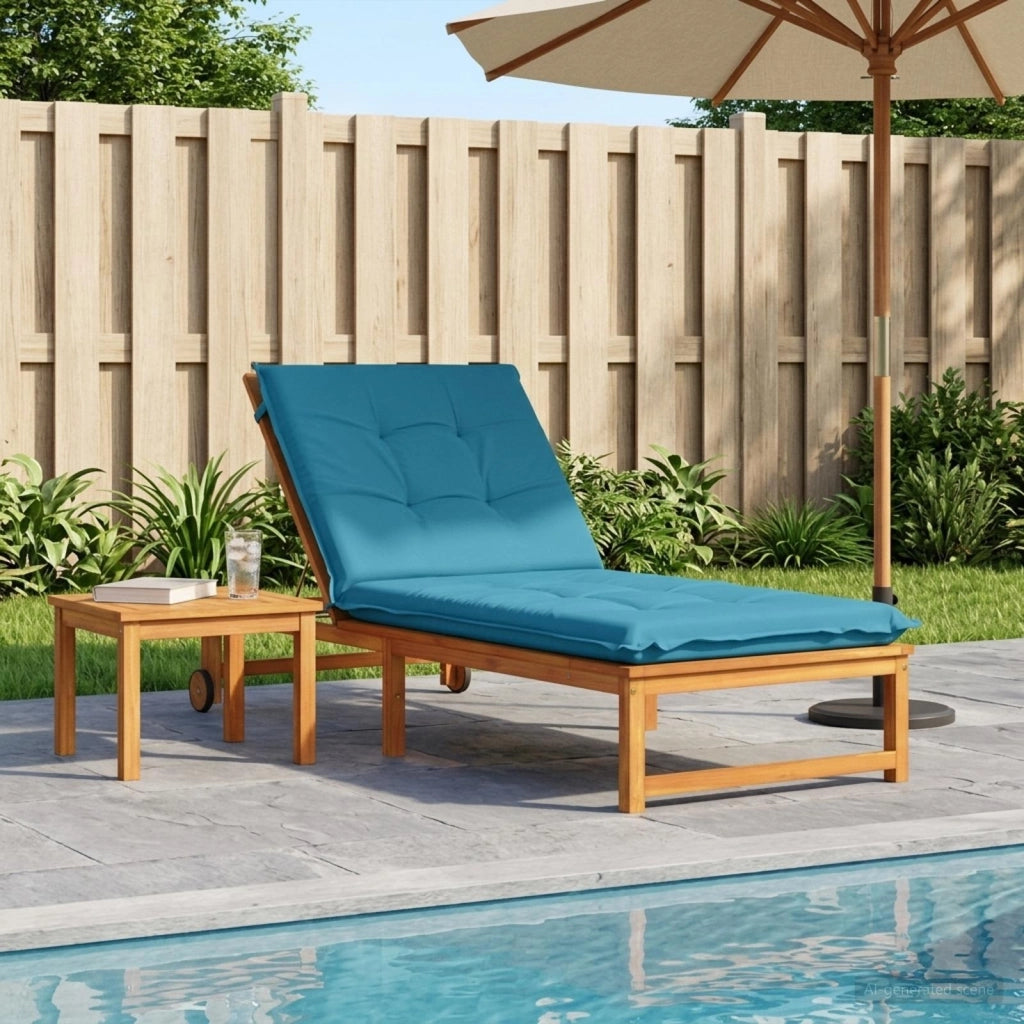 Cuscino per Lettino GEMERT 100% Poliestere Azzurro 947477
