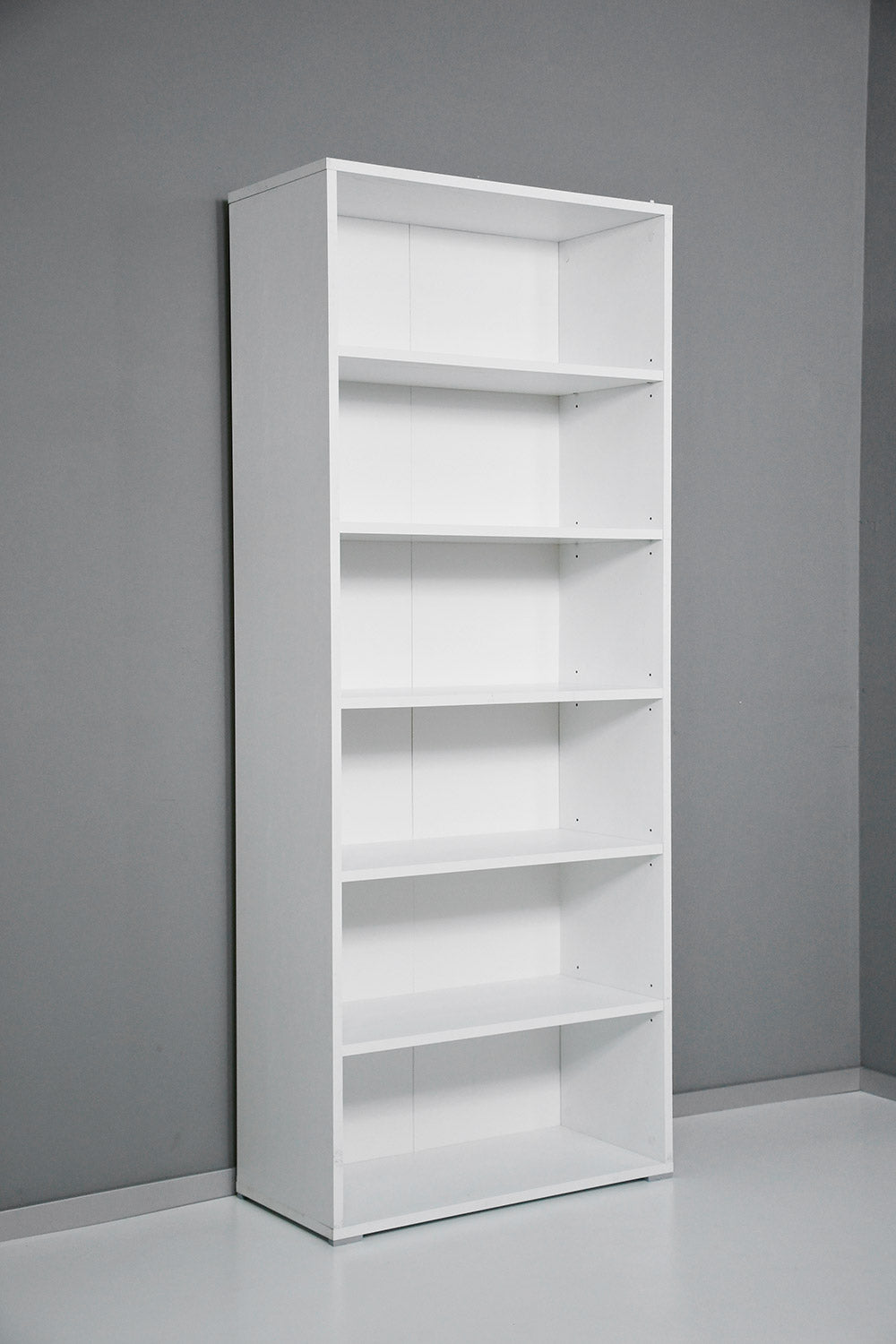 Libreria 6 Ripiani 72,3x34,1x177,1 cm in Truciolare Nobilitato Bianca