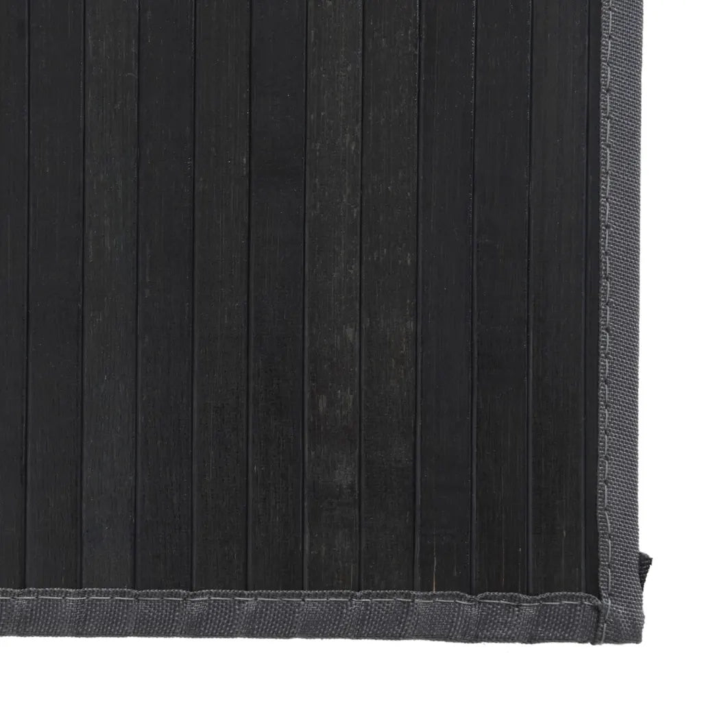 Tappeto Rettangolare Grigio 80x500 cm in BambÃ¹