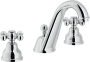 Rubinetto Lavabo con 3 fori Nobili serie Grazia Finitura Cromo GRC5011/1CR