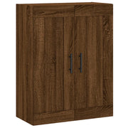 Armadietto a Muro | Mobile a Parete Rovere Marrone 69,5x34x90 cm Legno Multistrato