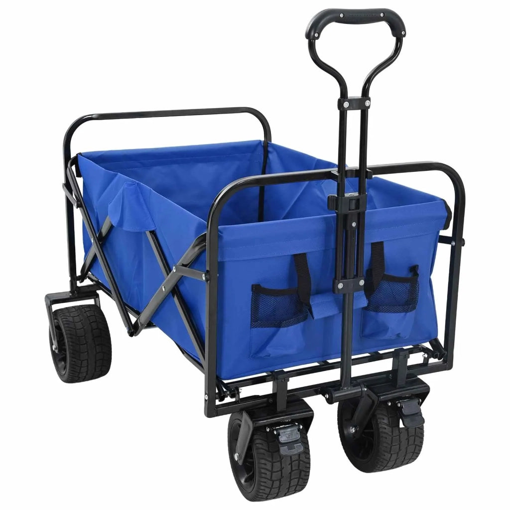 Carrello Pieghevole Blu 89 x 63 x 96 cm CFW4059107