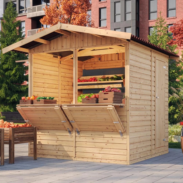 Chiosco in legno da giardino - 253x263 cm/4 m2 - TIMBELA M149
