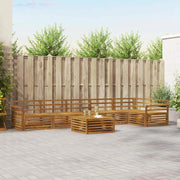 Set di divani da esterno 7 pcs Naturale 3373579