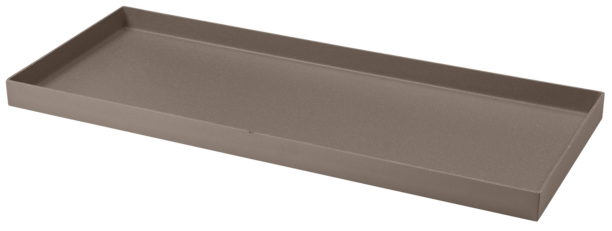 Sottovaso 101x41x5,5cm in Resina Tulli Schio 100 Cappuccino